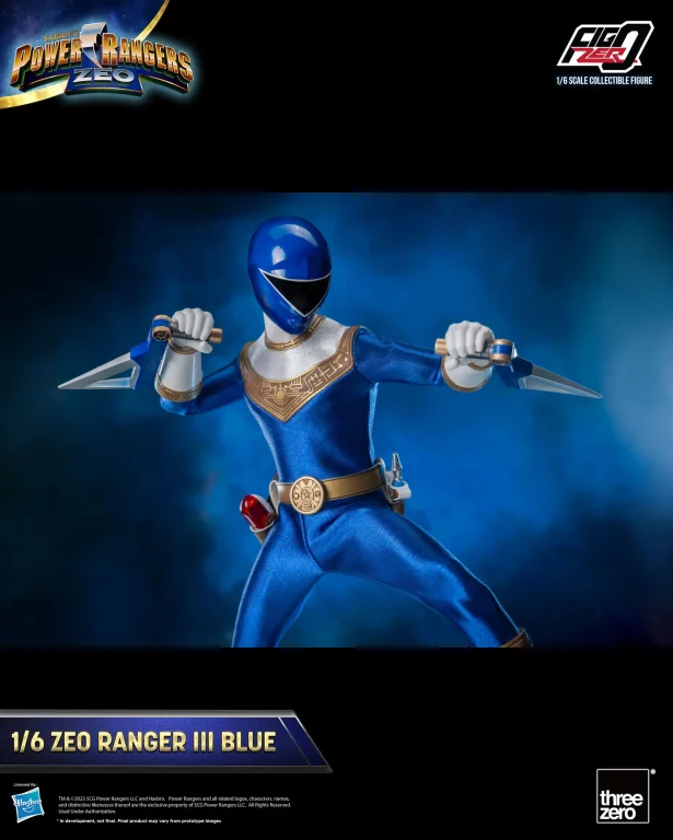 Power Rangers Zeo - FigZero - Ranger III Blue