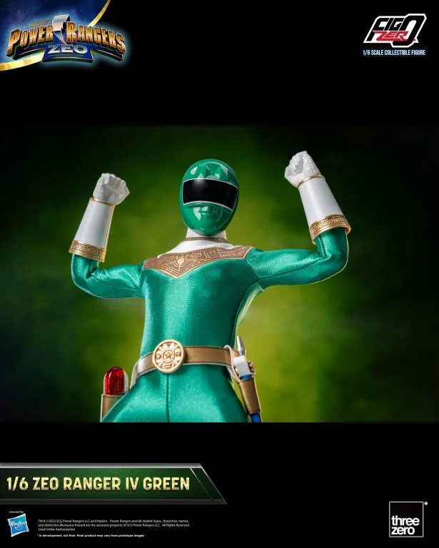 Power Rangers Zeo - FigZero - Ranger IV Green