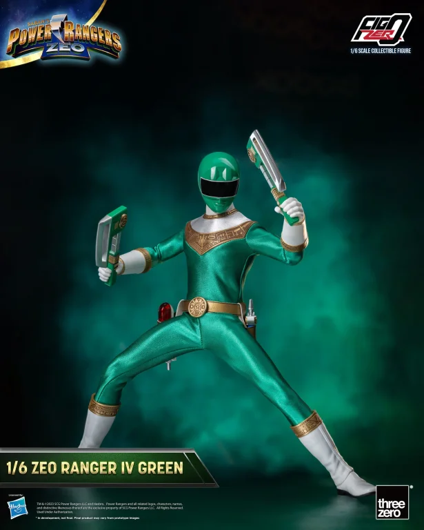 Power Rangers Zeo - FigZero - Ranger IV Green