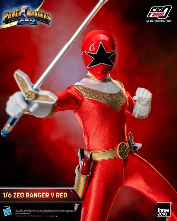 Power Rangers Zeo - FigZero - Ranger V Red