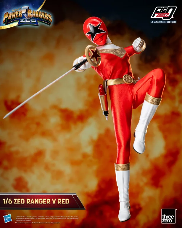 Power Rangers Zeo - FigZero - Ranger V Red