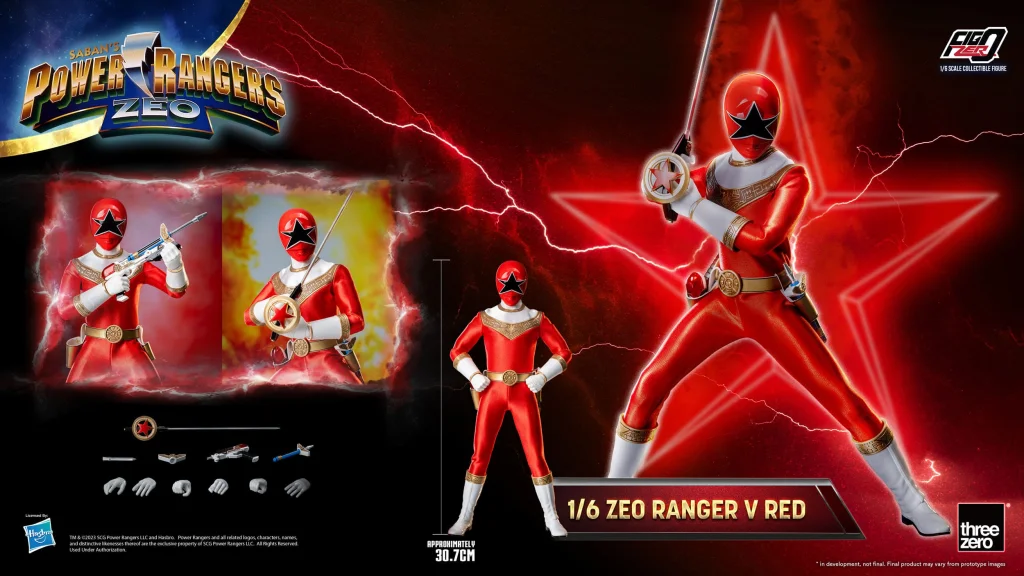 Power Rangers Zeo - FigZero - Ranger V Red