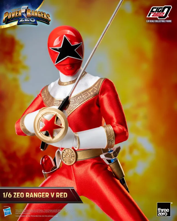 Power Rangers Zeo - FigZero - Ranger V Red