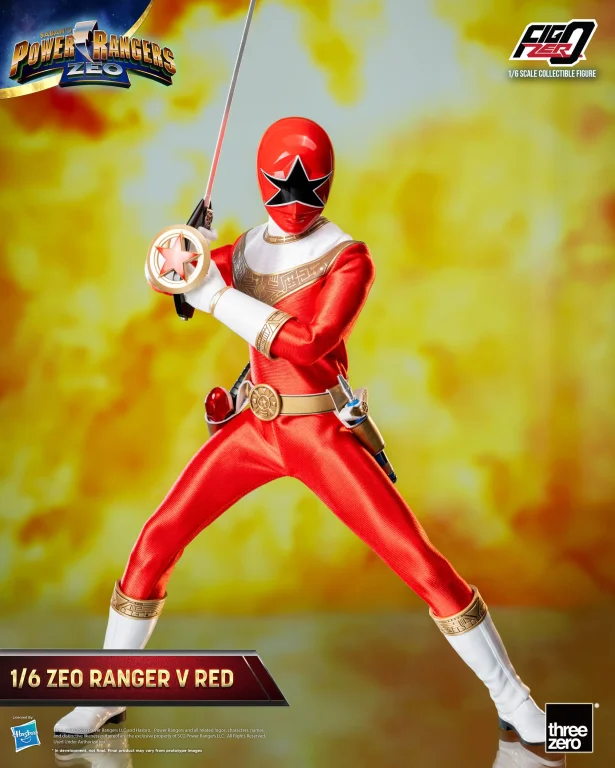 Power Rangers Zeo - FigZero - Ranger V Red