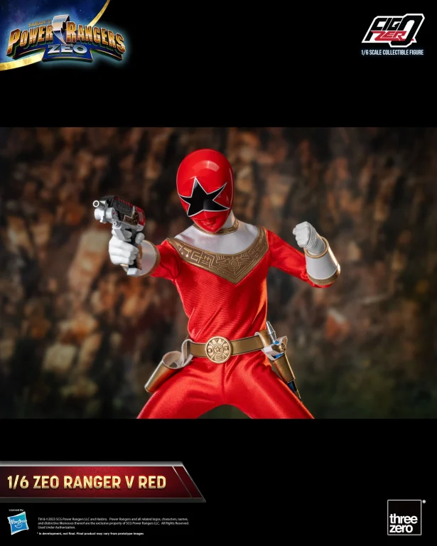 Power Rangers Zeo - FigZero - Ranger V Red