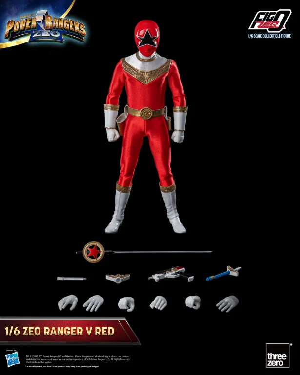 Power Rangers Zeo - FigZero - Ranger V Red