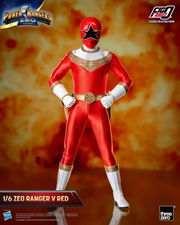 Power Rangers Zeo - FigZero - Ranger V Red