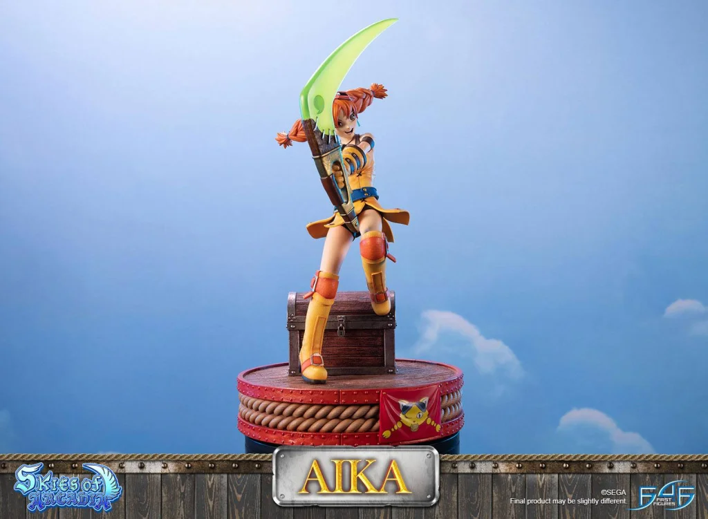 Skies of Arcadia - First 4 Figures - Aika
