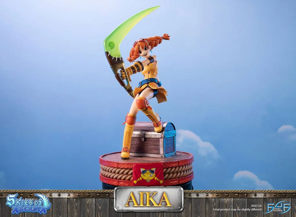 Skies of Arcadia - First 4 Figures - Aika