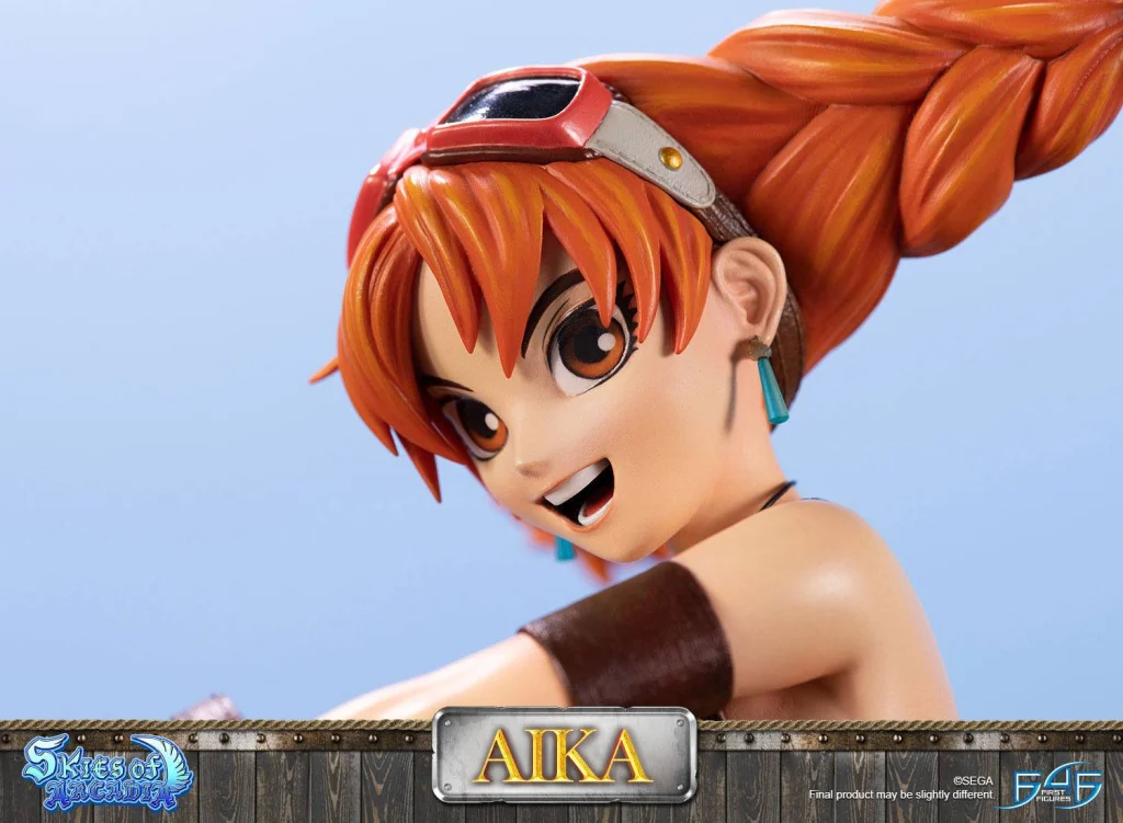 Skies of Arcadia - First 4 Figures - Aika