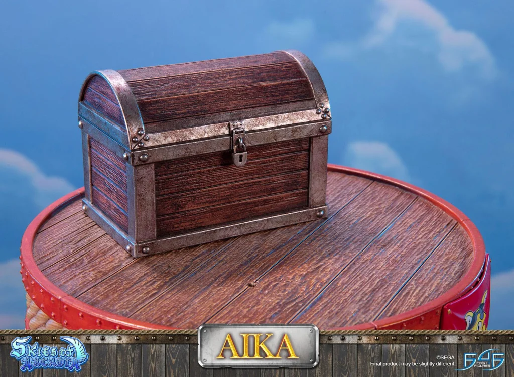 Skies of Arcadia - First 4 Figures - Aika