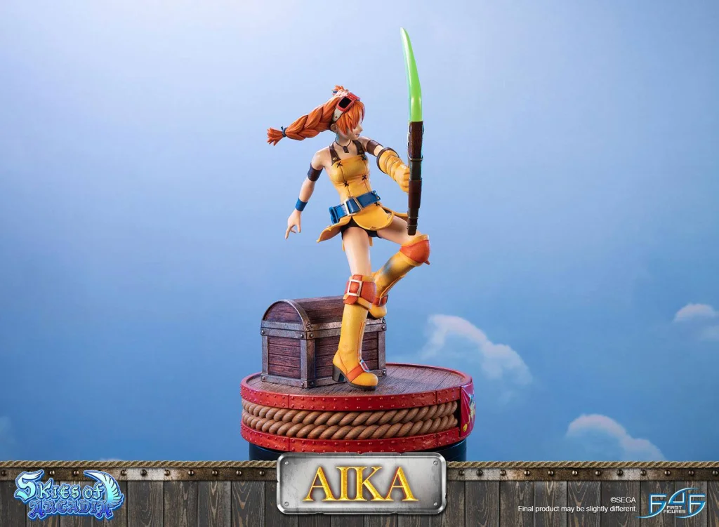 Skies of Arcadia - First 4 Figures - Aika