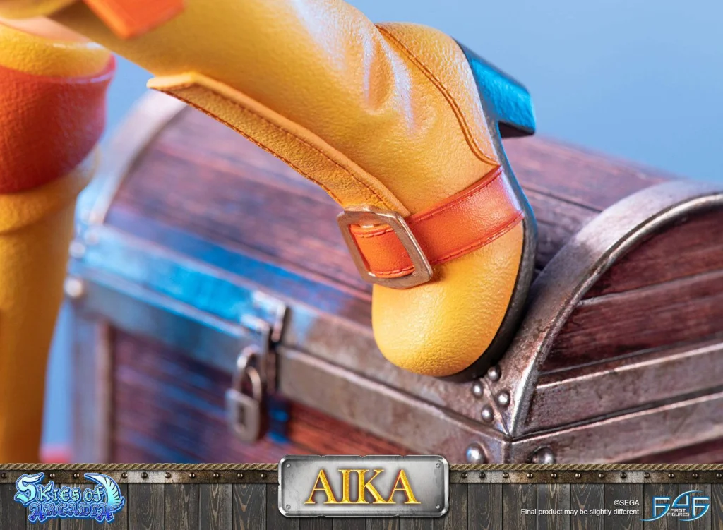 Skies of Arcadia - First 4 Figures - Aika