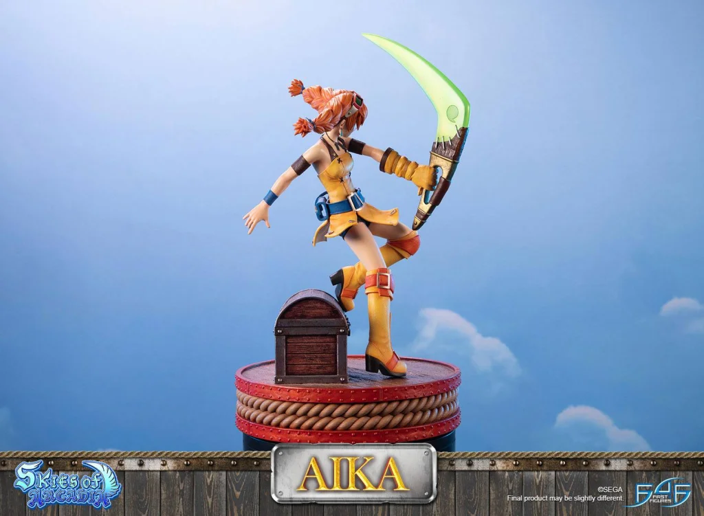 Skies of Arcadia - First 4 Figures - Aika