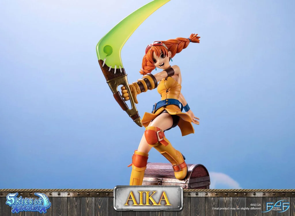 Skies of Arcadia - First 4 Figures - Aika