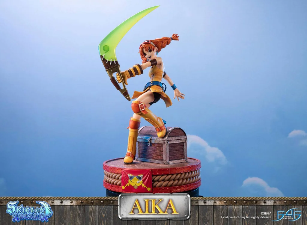 Skies of Arcadia - First 4 Figures - Aika