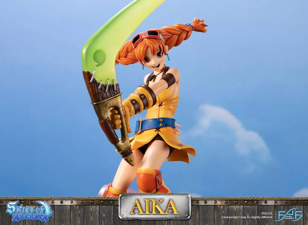 Skies of Arcadia - First 4 Figures - Aika