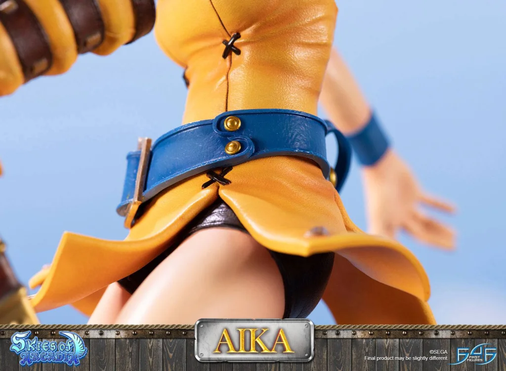 Skies of Arcadia - First 4 Figures - Aika