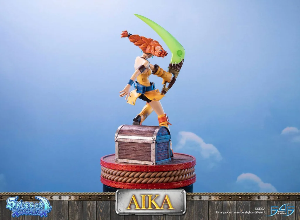 Skies of Arcadia - First 4 Figures - Aika
