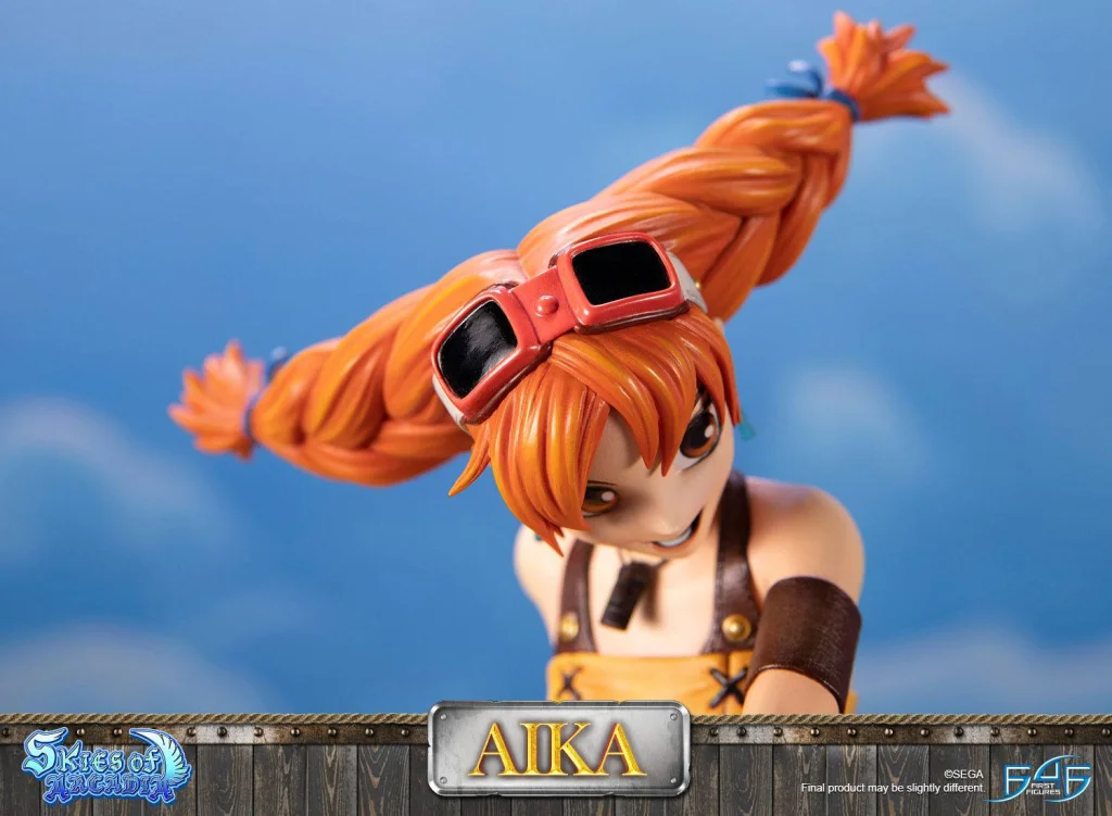 Skies of Arcadia - First 4 Figures - Aika