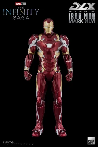 Produktbild zu The Avengers - DLX Collectible Figure - Iron Man Mark 46
