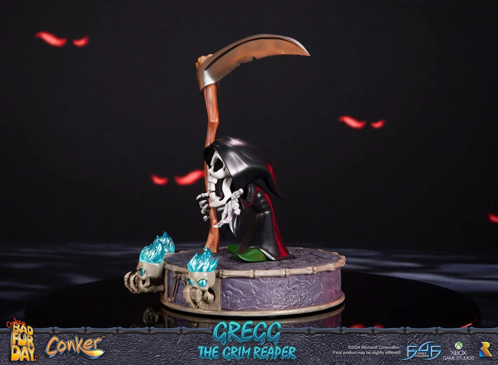 Conker's Bad Fur Day - First 4 Figures - Gregg the Grim Reaper
