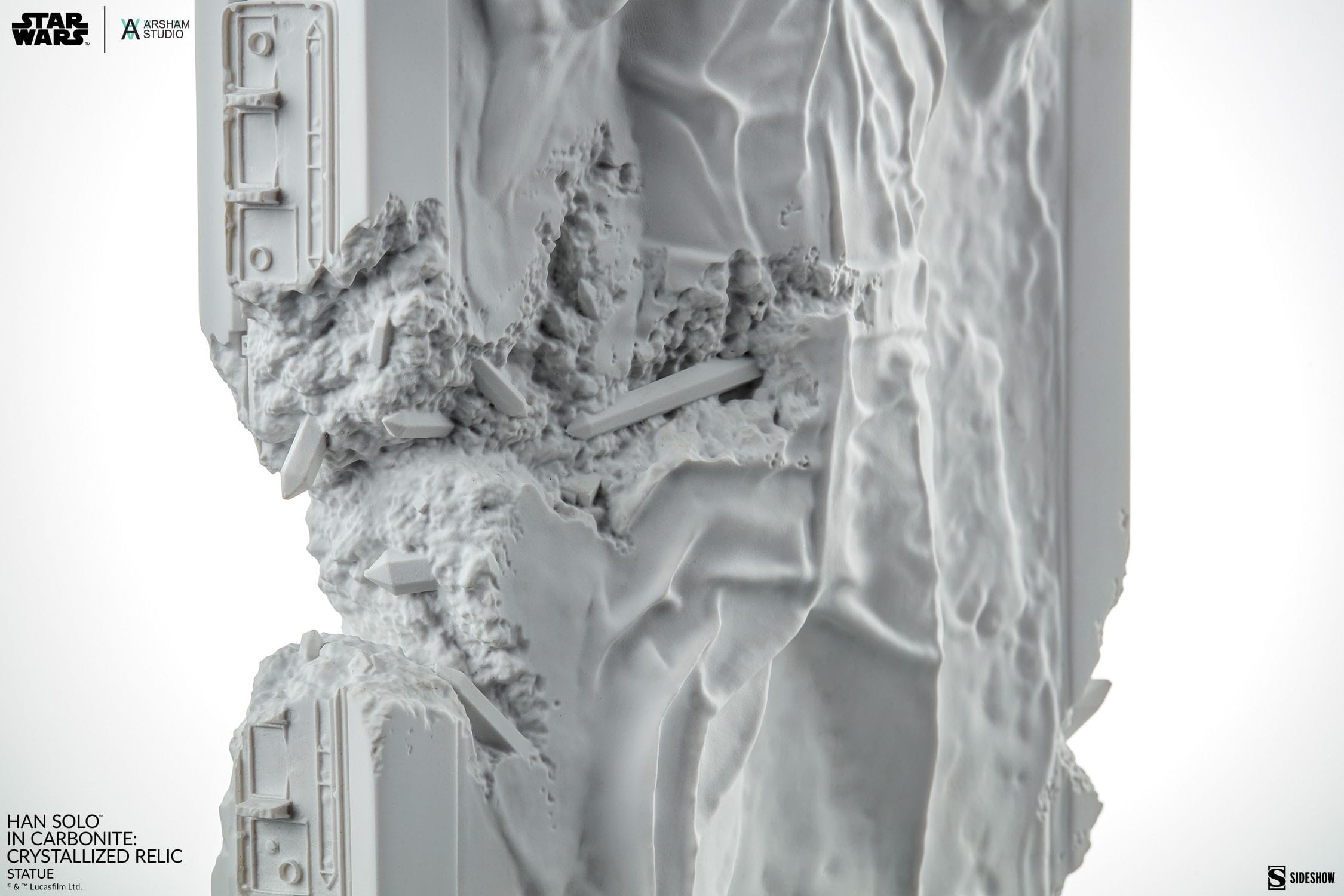 Star Wars - Non-Scale Figure - Han Solo in Carbonite: Crystallized ...