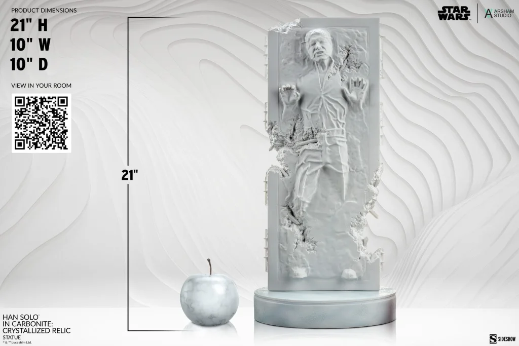 Star Wars - Non-Scale Figure - Han Solo in Carbonite: Crystallized Relic