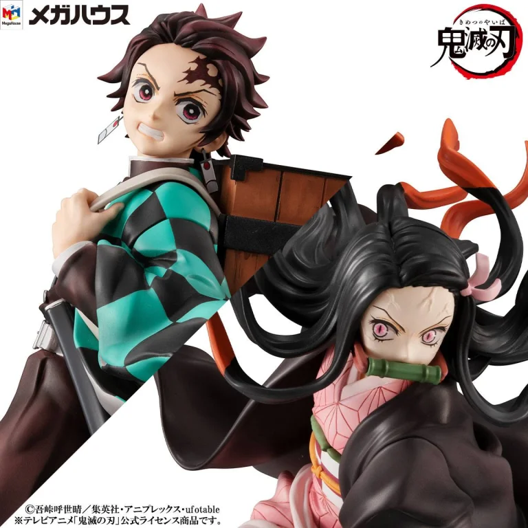 Demon Slayer - G.E.M. Series - Tanjirō Kamado & Nezuko Kamado (Kamado Brother & Sister)