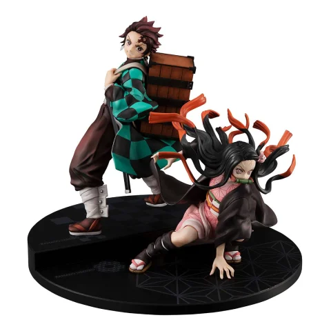 Produktbild zu Demon Slayer - G.E.M. Series - Tanjirō Kamado & Nezuko Kamado (Kamado Brother & Sister)