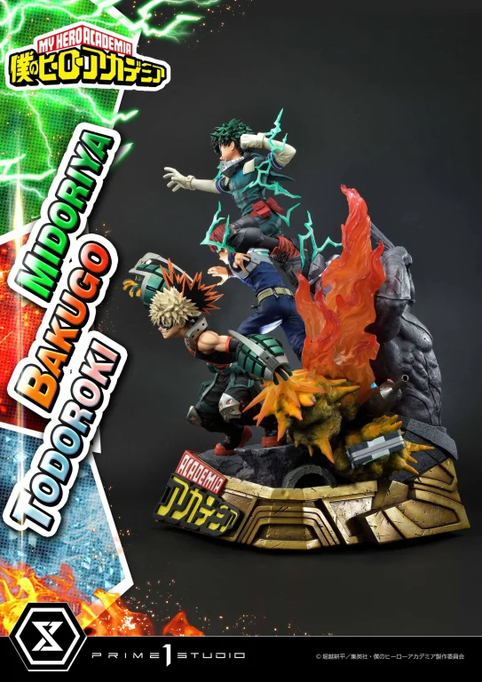 My Hero Academia - Premium Diorama - Izuku Midoriya, Katsuki Bakugō & Shōto Todoroki