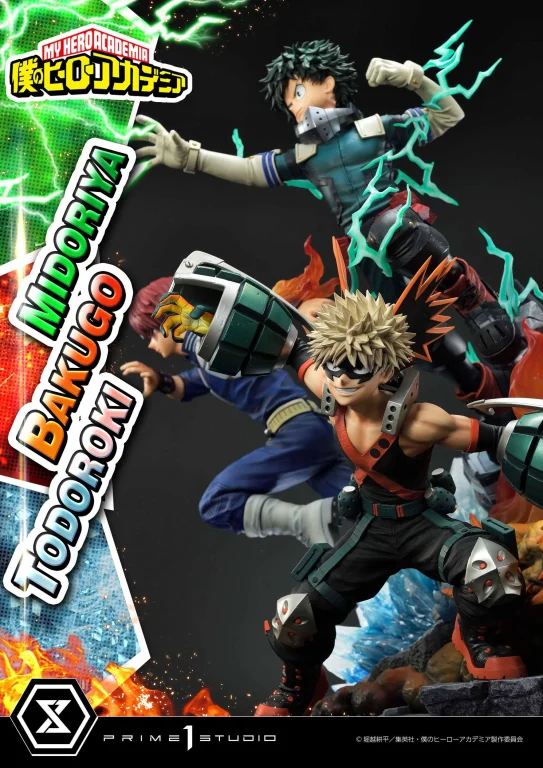 My Hero Academia - Premium Diorama - Izuku Midoriya, Katsuki Bakugō & Shōto Todoroki