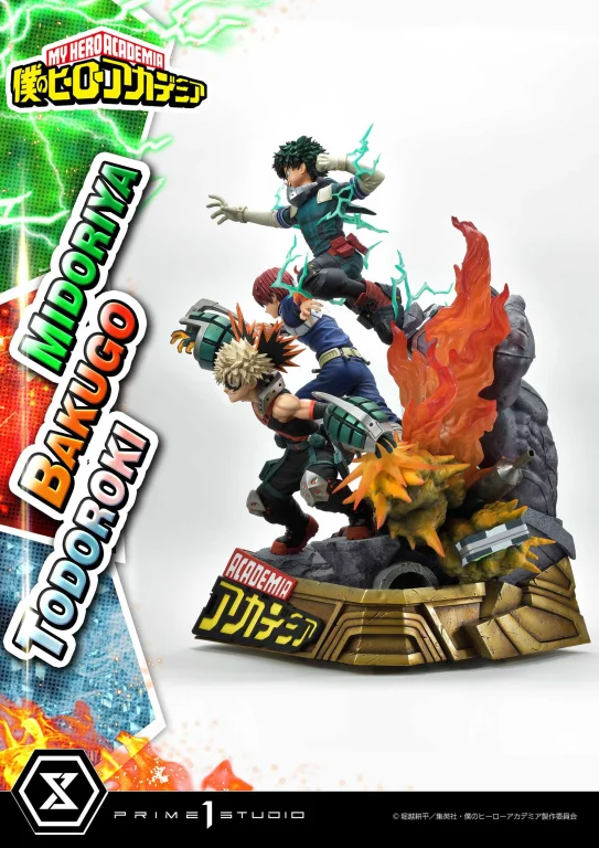 My Hero Academia - Premium Diorama - Izuku Midoriya, Katsuki Bakugō & Shōto Todoroki