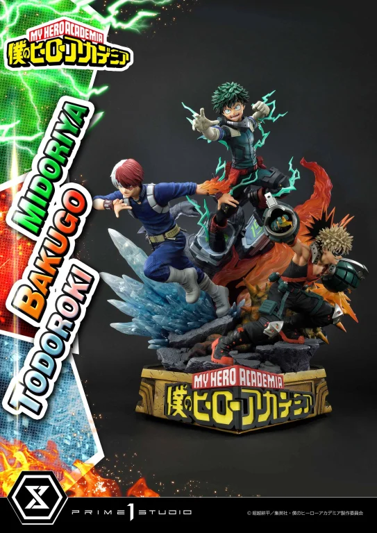 My Hero Academia - Premium Diorama - Izuku Midoriya, Katsuki Bakugō & Shōto Todoroki