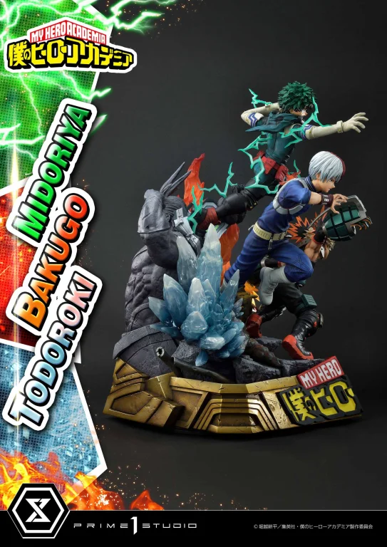 My Hero Academia - Premium Diorama - Izuku Midoriya, Katsuki Bakugō & Shōto Todoroki
