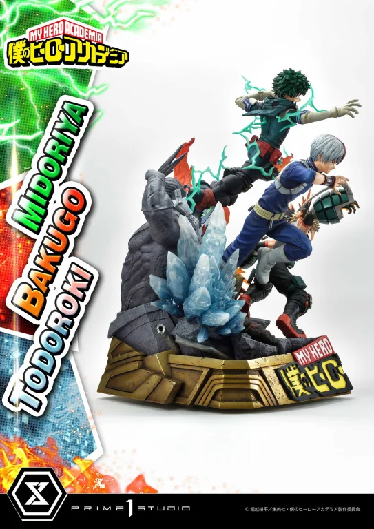 My Hero Academia - Premium Diorama - Izuku Midoriya, Katsuki Bakugō & Shōto Todoroki