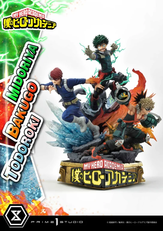 My Hero Academia - Premium Diorama - Izuku Midoriya, Katsuki Bakugō & Shōto Todoroki