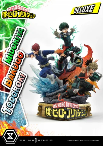 Produktbild zu My Hero Academia - Premium Diorama - Izuku Midoriya, Katsuki Bakugō & Shōto Todoroki (Deluxe)