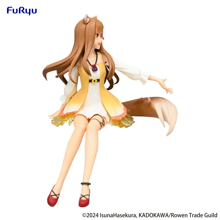 Spice and Wolf - Noodle Stopper Figure - Holo (Sunflower Dress Ver.)