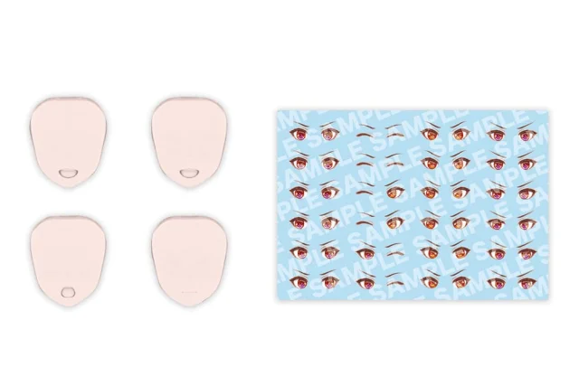 Produktbild zu SOUSAI SHOJO TEIEN - Plastic Model Kit Zubehör - Customized Face & Decal Set Vol. 2