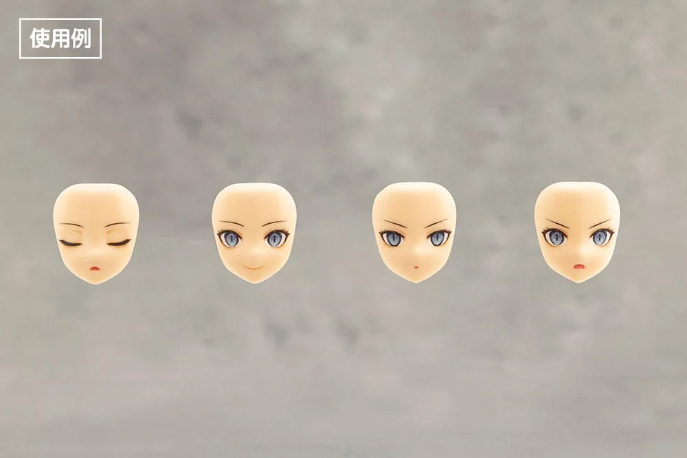 SOUSAI SHOJO TEIEN - Plastic Model Kit Zubehör - Customized Face & Decal Set Vol. 3