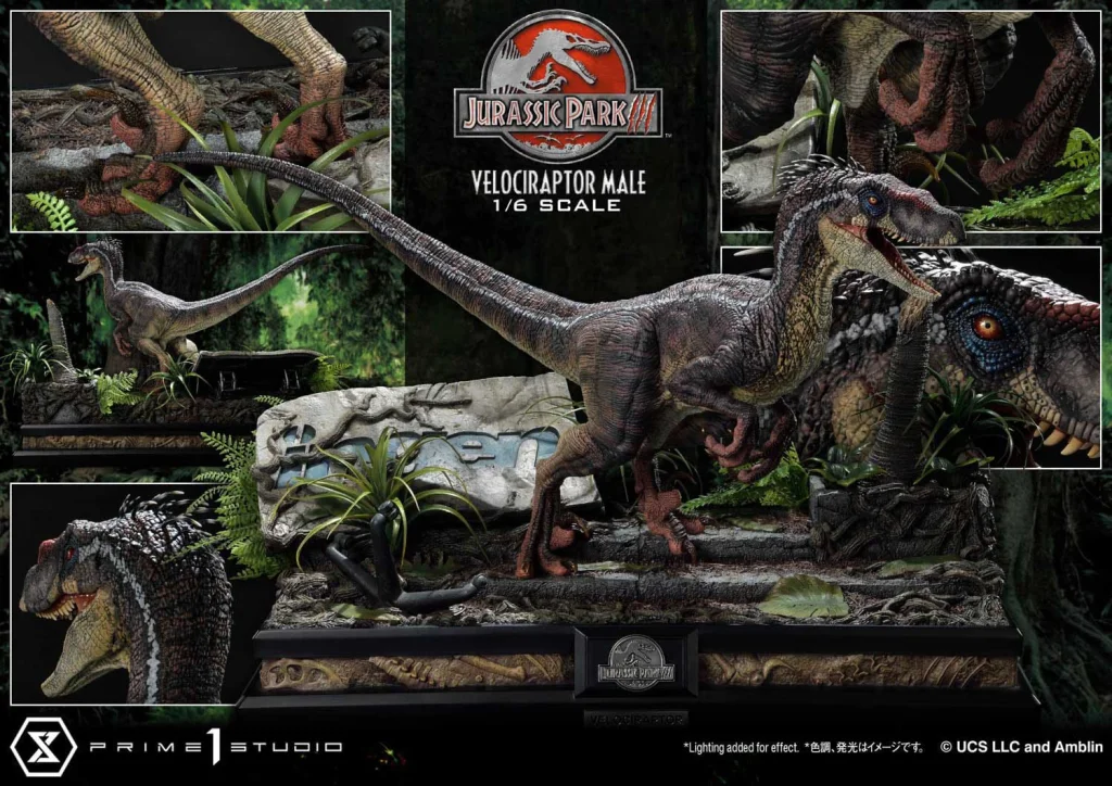 Jurassic Park - Legacy Museum Collection - Velociraptor Male