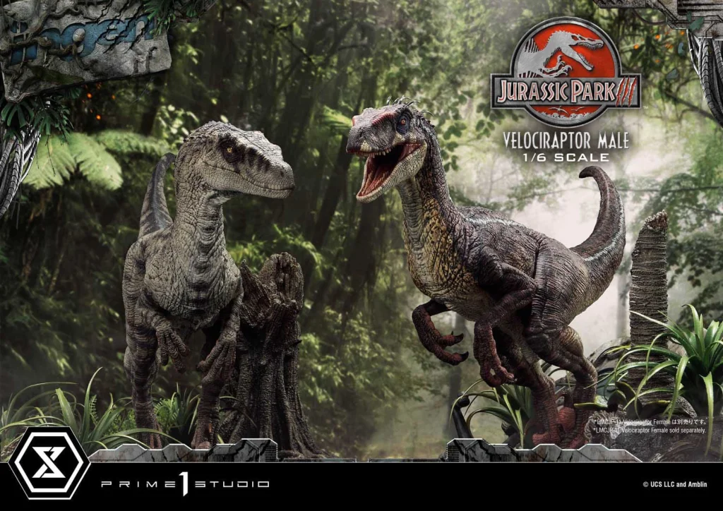 Jurassic Park - Legacy Museum Collection - Velociraptor Male