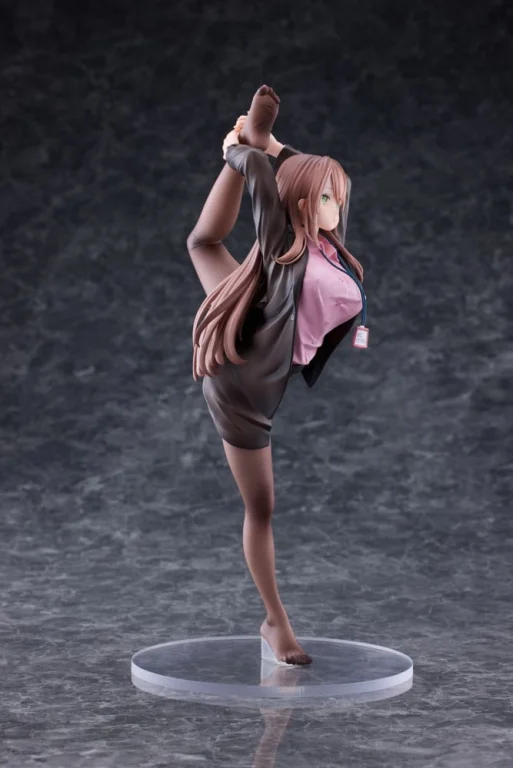 OL-chan Darakeru - Scale Figure - OL-chan (Pink Ver. Deluxe Edition)