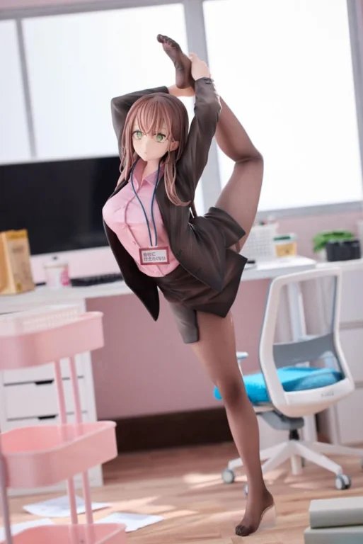 OL-chan Darakeru - Scale Figure - OL-chan (Pink Ver. Deluxe Edition)