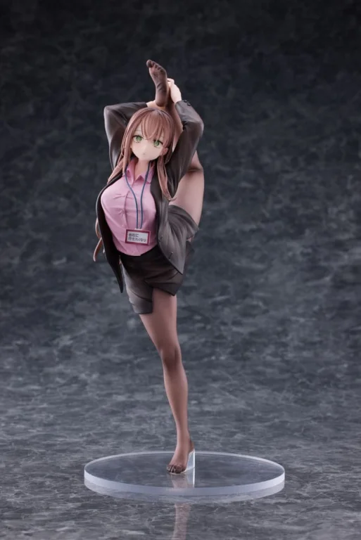 OL-chan Darakeru - Scale Figure - OL-chan (Pink Ver. Deluxe Edition)