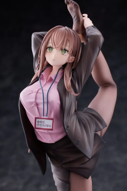 OL-chan Darakeru - Scale Figure - OL-chan (Pink Ver. Deluxe Edition)