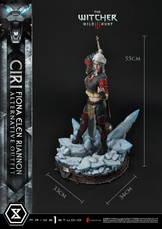 The Witcher - Scale Figure - Cirilla Fiona Elen Riannon (Alternative Outfit)