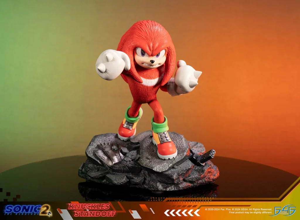 Sonic - First 4 Figures - Knuckles (Standoff)