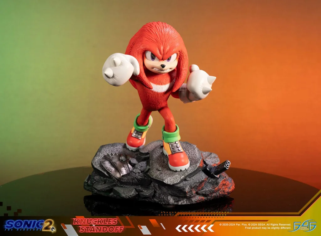 Sonic - Non-Scale Figure - Knuckles (Standoff)